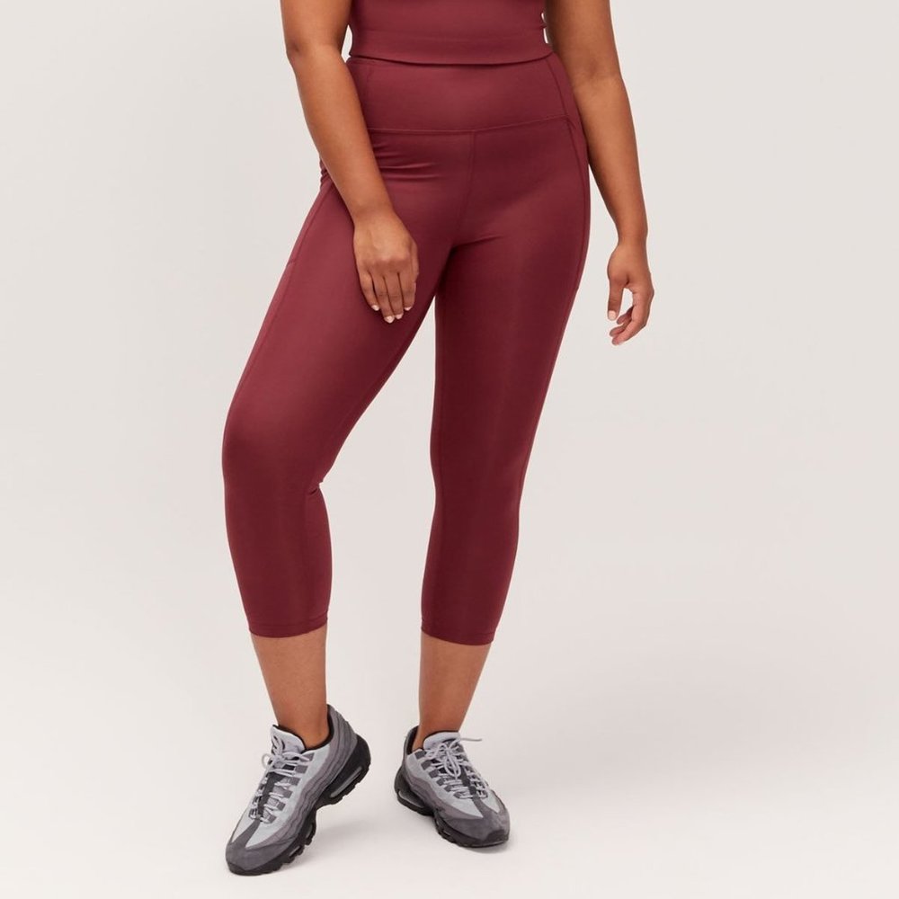 Girlfriend Collective Mulberry High Rise Legging